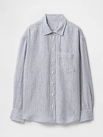 100% Linen Oversized Shirt