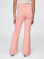 Kids High Rise '70s Flare Jeans