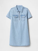 Kids Denim Pocket Dress