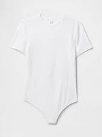 CloseKnit Jersey T-Shirt Thong Bodysuit