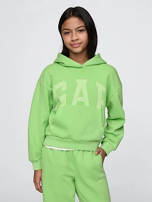 Kids Vintage Soft Relaxed Logo Hoodie