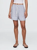 100% Linen Easy Shorts