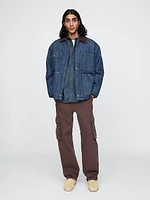 Heavyweight Denim Lined Chore Jacket