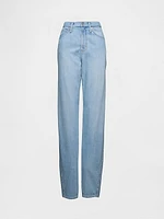 High Rise UltraSoft Barrel Jeans