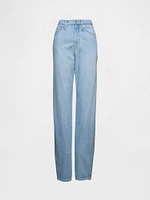 High Rise Barrel Jeans
