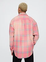 Sunwashed Twill Big Shirt