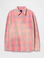 Sunwashed Twill Big Shirt