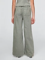 Kids Twill Easy Baggy Pants