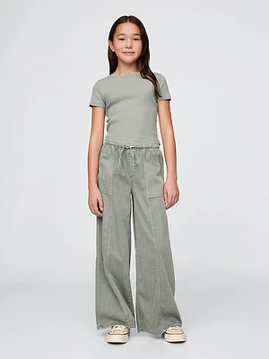 Kids Twill Easy Baggy Pants