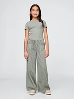 Kids Twill Easy Baggy Pants