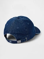 Gap Americana Logo Denim Baseball Hat
