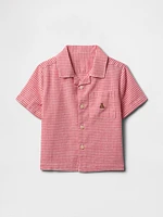 Baby & Toddler Linen-Cotton Cabana Shirt