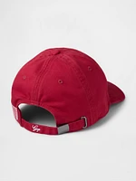 Gap Americana Logo Denim Baseball Hat