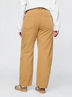 High Rise Barrel Jeans
