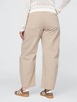 High Rise Barrel Jeans