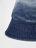 Ombre Denim Bucket Hat