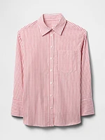 Organic Cotton Oxford Big Shirt