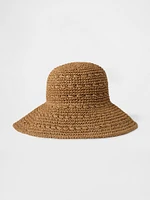 Straw Bucket Hat