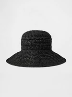 Straw Bucket Hat
