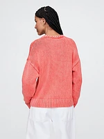 Relaxed Crewneck Sweater