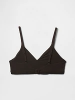 Modal Rib Triangle Bralette