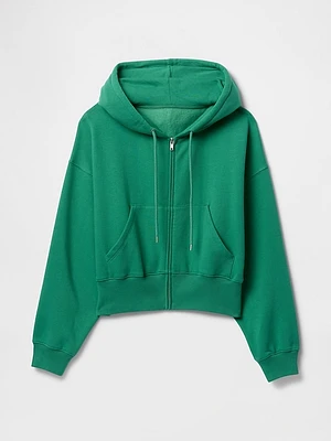 Vintage Soft Full-Zip Wedge Hoodie