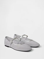 Vegan Suede Mary Jane Flats