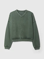 French Terry Oversized Sweatshirt