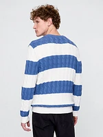 Classic Cable-Knit Sweater