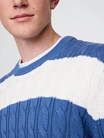 Classic Cable-Knit Sweater