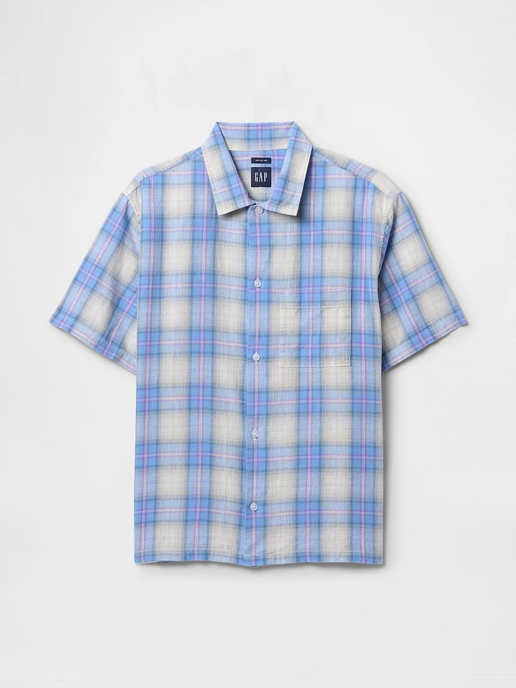 Linen-Cotton Shirt