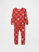 Gap × Disney Baby & Toddler Cars Organic Brushed Cotton PJ Set