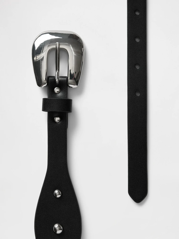 Vegan Leather Belt