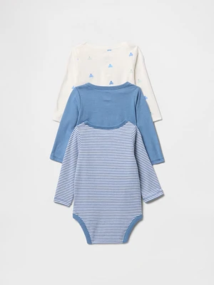 Baby First Favorites Organic Cotton Bodysuit (3-Pack