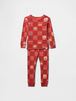 Gap × Disney Baby & Toddler Cars Organic Brushed Cotton PJ Set