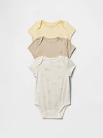 Baby First Favorites Organic Cotton Bodysuit (3-Pack