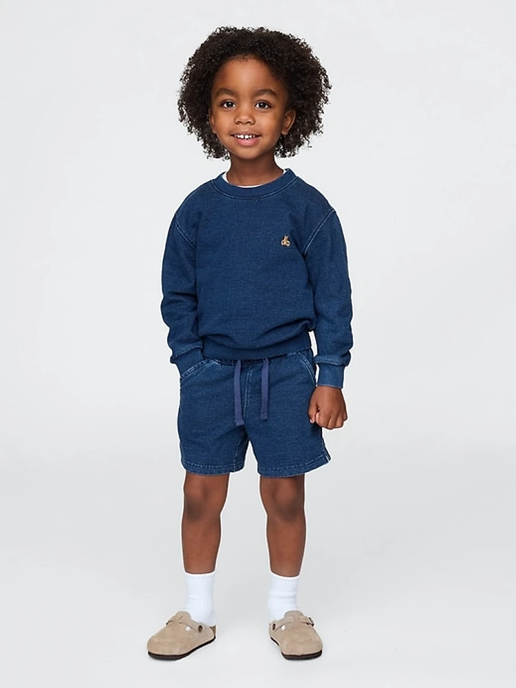 Baby & Toddler Indigo French Terry Outfit Set