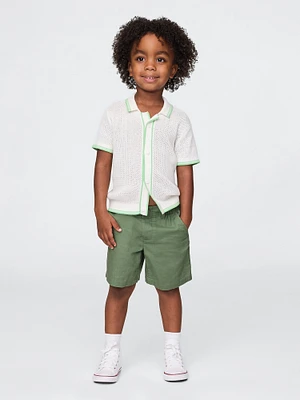 Baby & Toddler Linen-Cotton Shorts