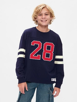 Gap × Disney Kids Varsity Jersey T-Shirt