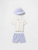 Baby Polo Outfit Set