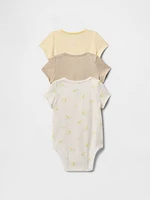 Baby First Favorites Organic Cotton Bodysuit (3-Pack