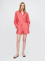 Organic Cotton Poplin Big Shirt