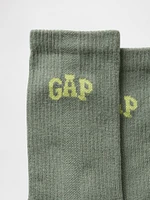 Gap Logo Athletic Crew Socks