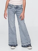 Mid Rise Relaxed Flare Jeans