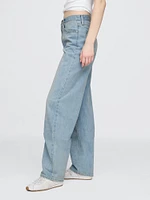 High Rise Barrel Jeans