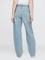High Rise Barrel Jeans