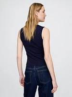 CloseKnit Jersey Square-Neck Top