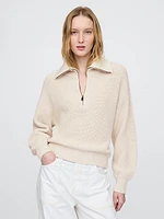 Half-Zip Pullover Sweater