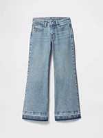 Mid Rise Relaxed Flare Jeans