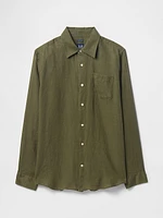 100% Linen Classic Shirt